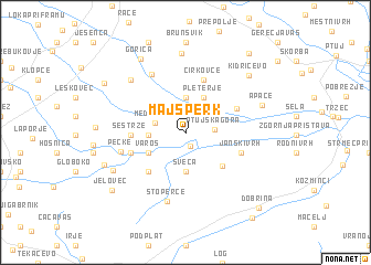 map of Majšperk