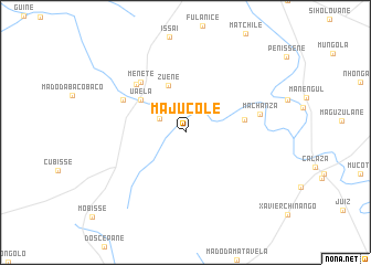 map of Majucole