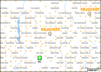 map of Mājukhān