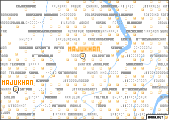 map of Mājukhān