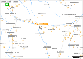 map of Majumba