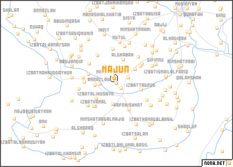 map of Ma‘jūn