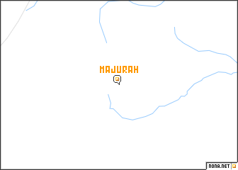 map of Mājūrah