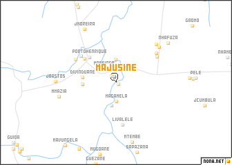 map of Majusine