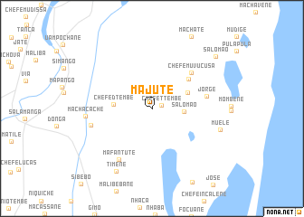 map of Majute