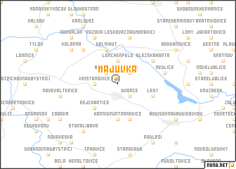 map of Májŭvka