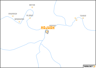 map of Majwah