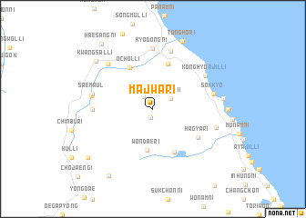 map of Majwa-ri
