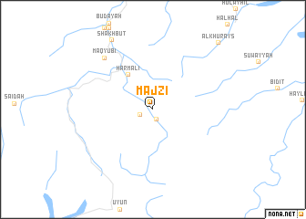 map of Majzī