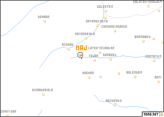 map of Maj