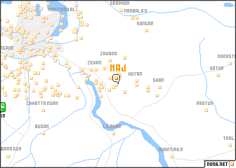 map of Maj