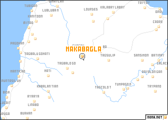 map of Makabagla