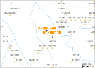 map of Makabana