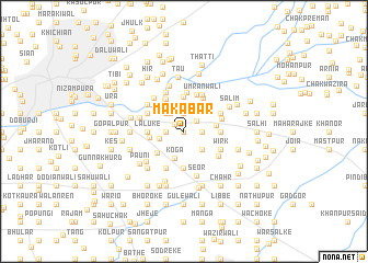 map of Makābar