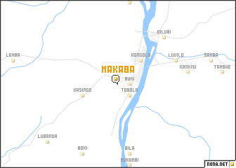 map of Makaba