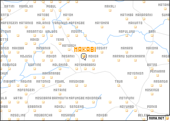 map of Makabi