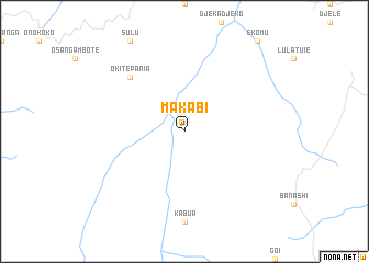 map of Makabi