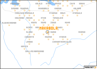 map of Makabola