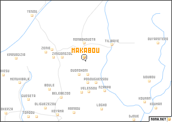 map of Makabou