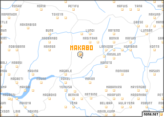 map of Makabo