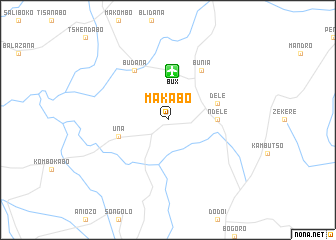 map of Makabo