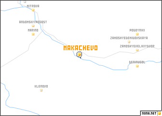 map of Makachevo