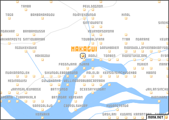 map of Maka Gui