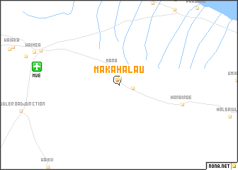 map of Makahalau