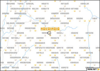 map of Makaimaia