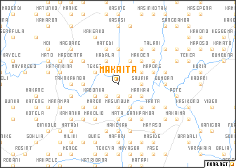 map of Makaita