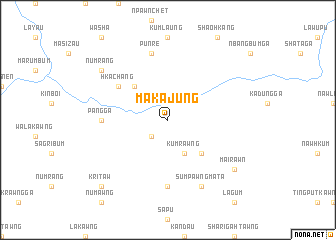 map of Makajung