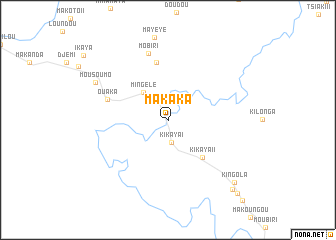 map of Makaka