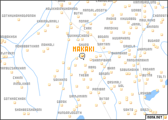 map of Mākaki