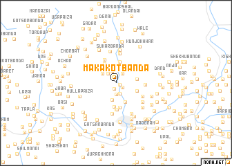 map of Makakot Bānda