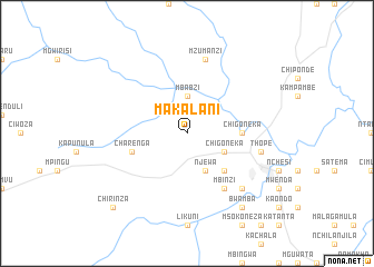 map of Makalani