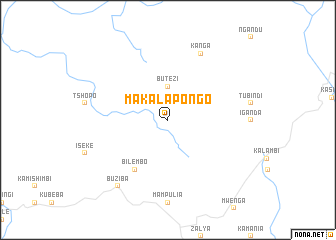 map of Makalapongo