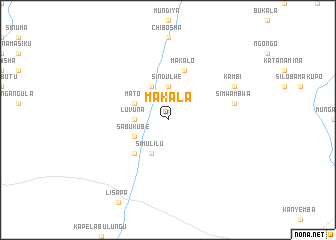 map of Makala