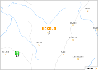map of Makala