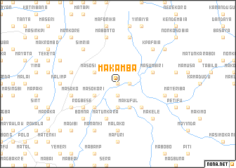 map of Makamba