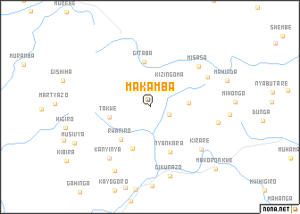 map of Makamba