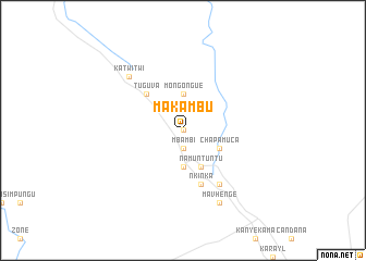 map of Makambu