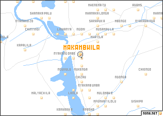 map of Makambwila