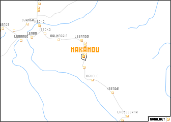 map of Makamou