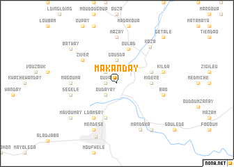 map of Makanday