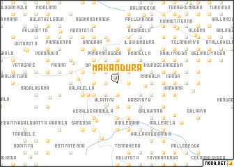 map of Makandura