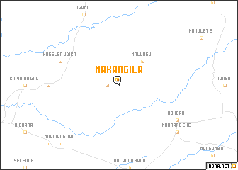 map of Makangila