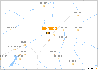 map of Makango