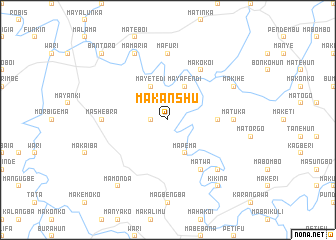 map of Makanshu