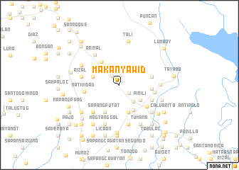 map of Makanyawid