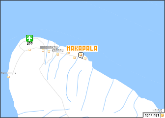 map of Makapala